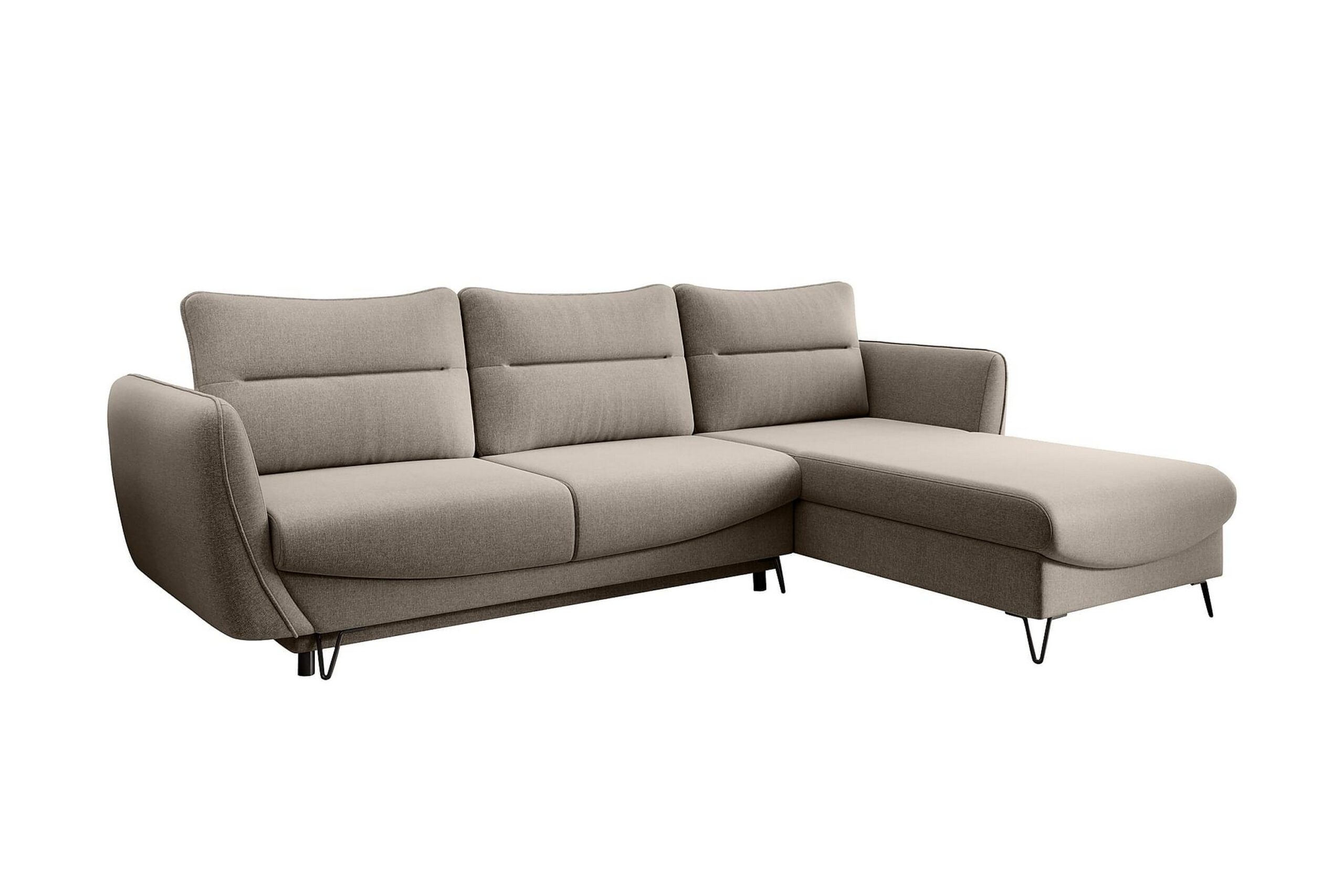 Vuodesohva divaanilla Swentzel Säilytyksellä - Beige