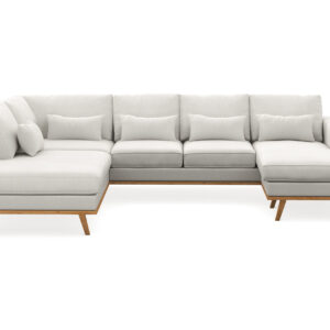 U-Sohva Haga Compact - Pellavanbeige