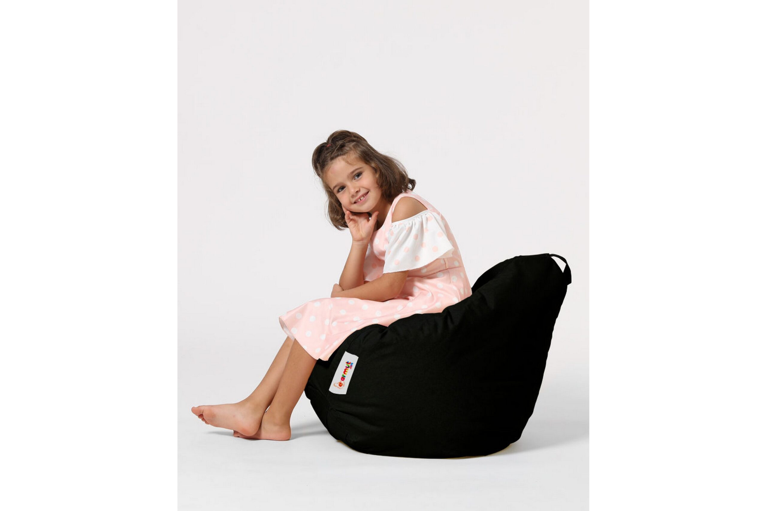 Säkkituoli Salman 60 cm Ulkokäyttöön - Musta