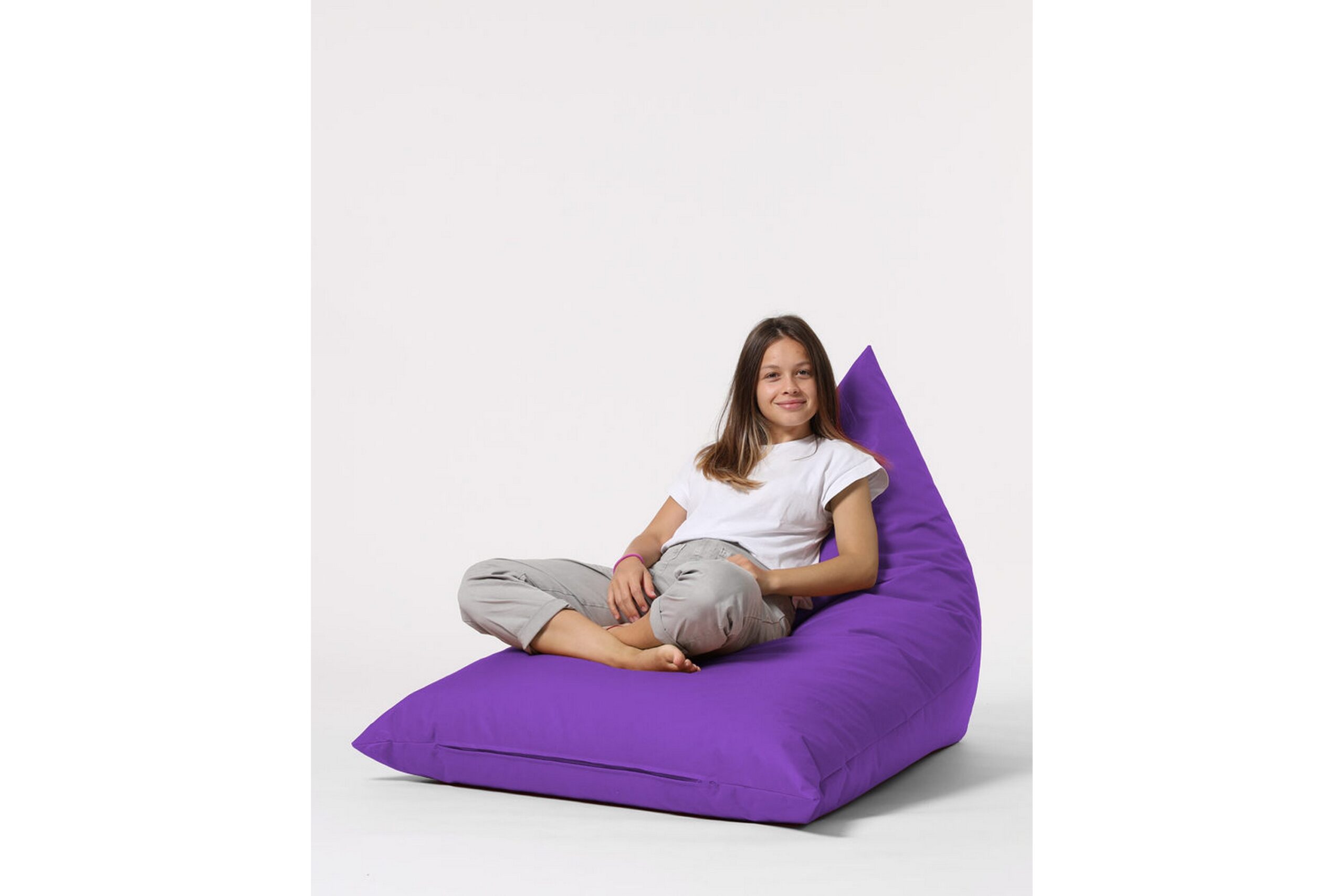 Säkkituoli Toya 90 cm Ulkokäyttöön - Liila