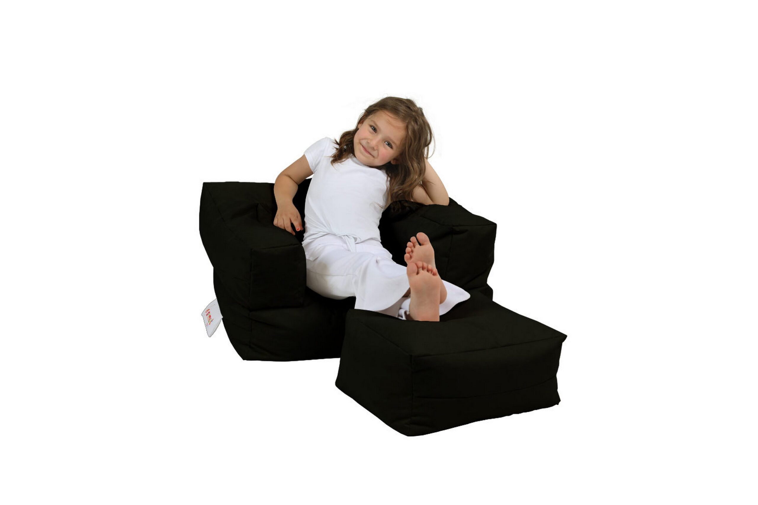 Säkkituoli Taruna 65 cm Ulkokäyttöön - Musta
