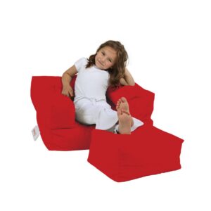 Säkkituoli Taruna 65 cm Ulkokäyttöön - Punainen