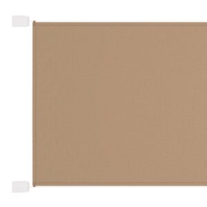 Pystymarkiisi harmaanruskea 140x800 cm Oxford kangas - Taupe