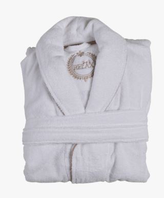 Lux kylpytakki valkoinen