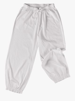 Sandy pyjamahousut valkoinen