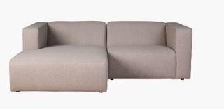 Juno sohva divaanilla vasen, 2 osaa  beige