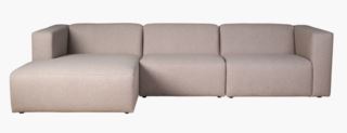 Juno sohva divaanilla vasen, 3 osaa beige