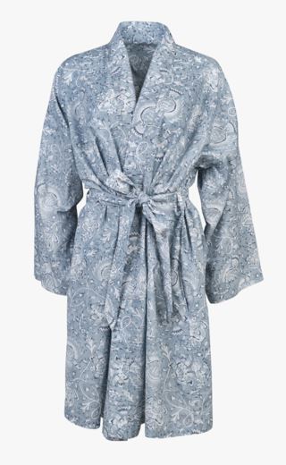 Kerala kimono vaaleansininen