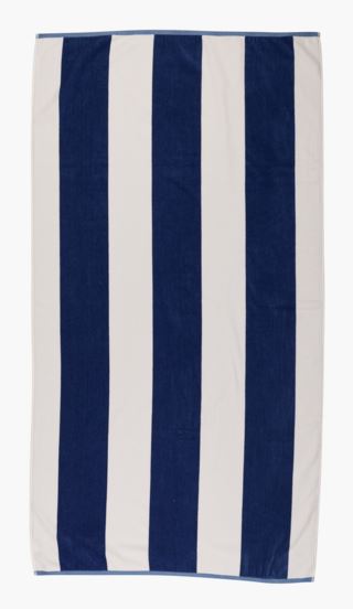 Cabana Contrast kylpypyyhe royal blue