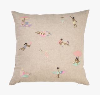 Beach koristetyynynpäällinen roosa