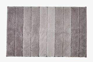 Ombre stripe kylpyhuoneenmatto moniväri/beige