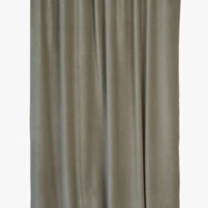 Andrea velour verho vaalean beige