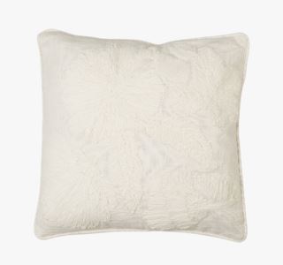 Carina koristetyynynpäällinen valkoinen