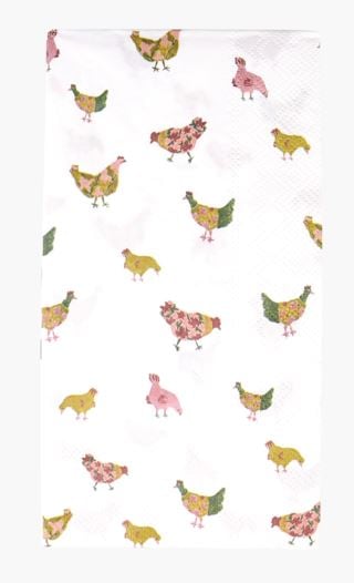 Hens ruokapaperiservetti moniväri