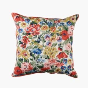 Floral garden koristetyynynpäällinen moniväri