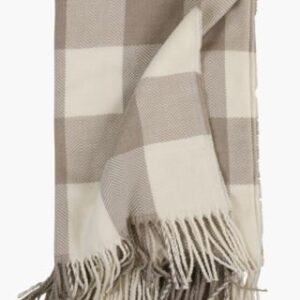 Mika torkkupeitto beige