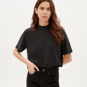 Thick Hemp Aidin T-Shirt Black