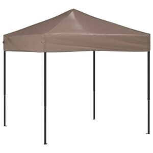 Kokoontaittuva juhlateltta taupe 2x2 m - Taupe
