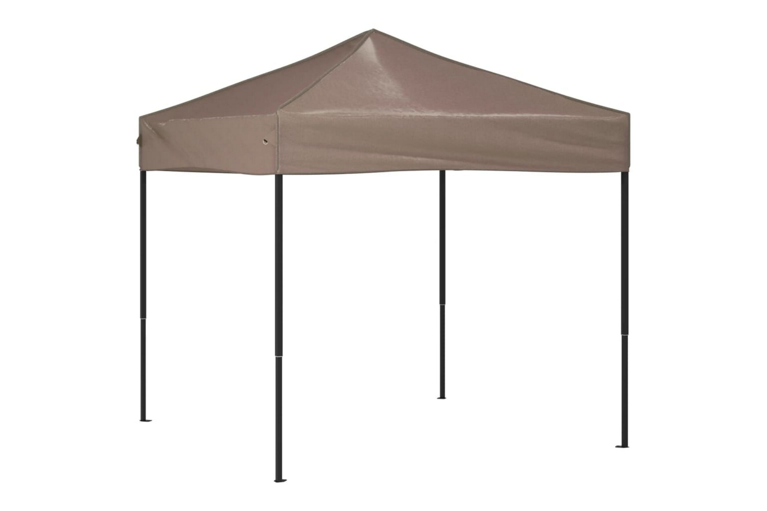 Kokoontaittuva juhlateltta taupe 2x2 m - Taupe
