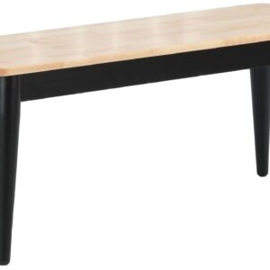 Kaarna penkki 102x35 cm koivu/musta