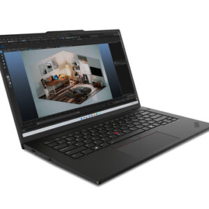 Lenovo ThinkPad P14s Gen 5 14.5" WUXGA, Intel Core Ultra 5 125H, 32GB RAM, 1TB SSD, Win 11 Pro -kannettava, Musta