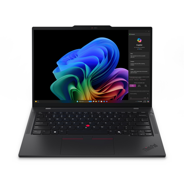 Lenovo ThinkPad T14s Gen 6 14" FHD, Snapdragon X Elite X1E-78-100, 32GB RAM, 1TB SSD, Win 11 Pro -kannettava, Musta