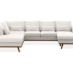 U-Sohva Haga Compact - Pellavanbeige
