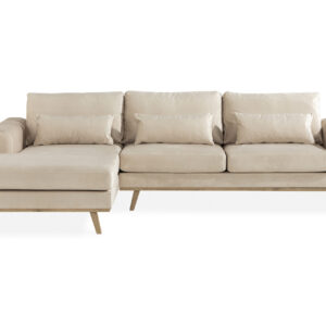 Divaanisohva Haga Sametti - Beige