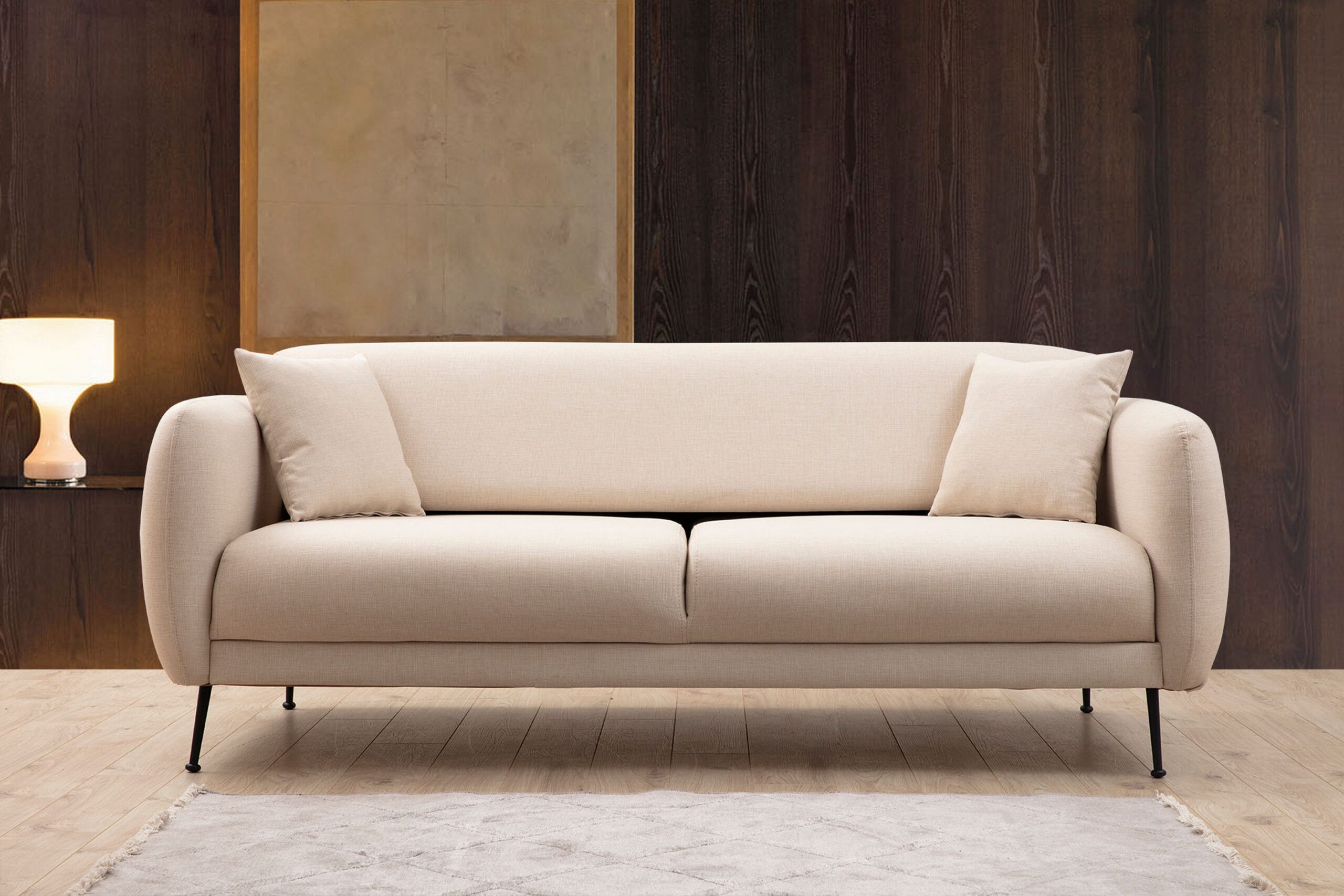 Sohva 3:n ist Holdsworth - Beige