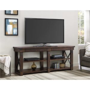 TV-taso Wildwood 160x48 cm Tummanruskea - Dorel Home