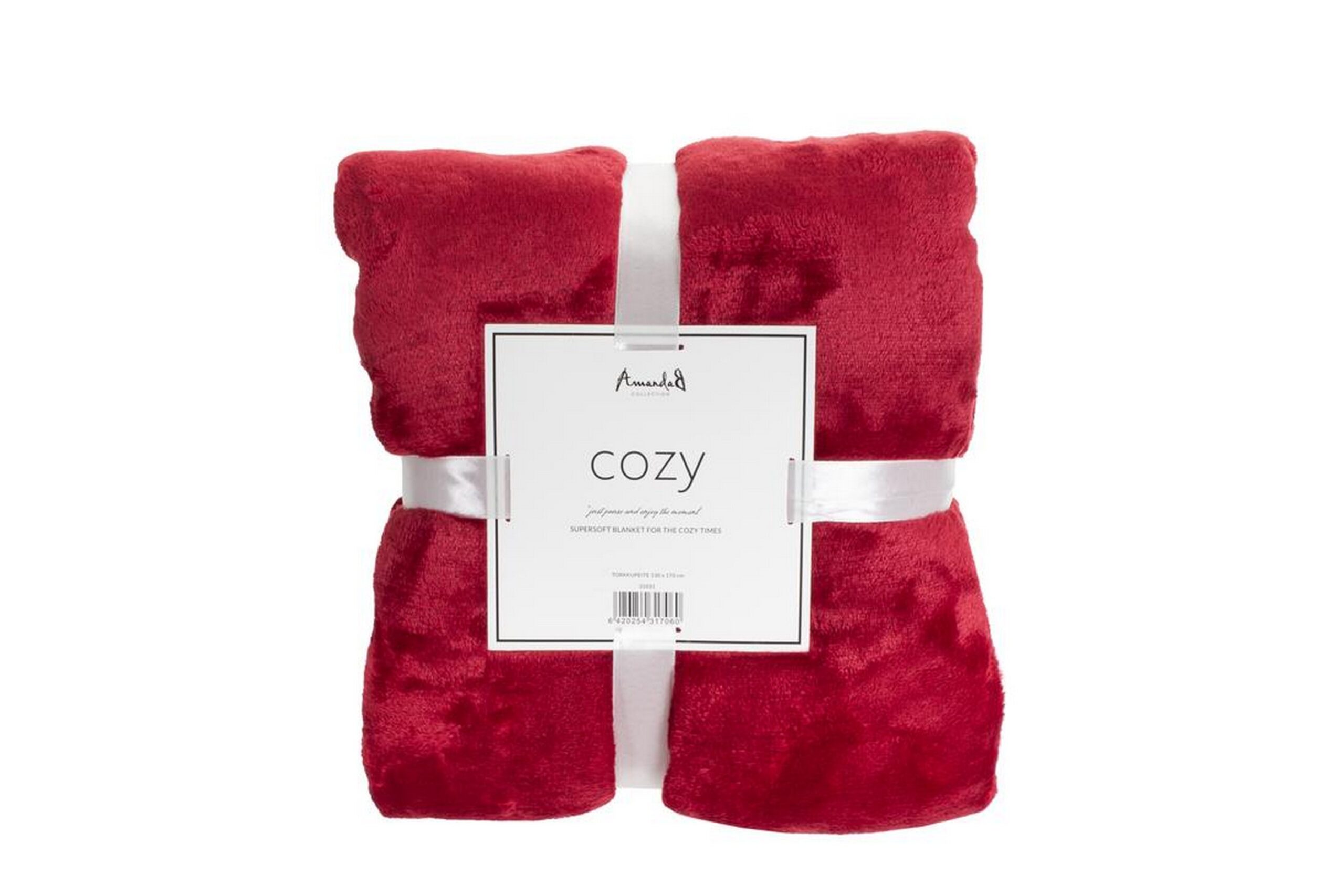 Torkkupeite Cozy Burgundi - AmandaB
