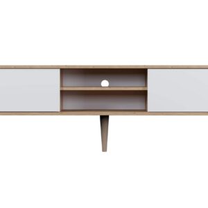 TV-Taso Toronto 160 cm Valkoinen/Beige - Kocot