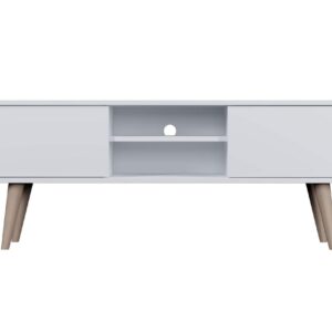 TV-Taso Toronto 120 cm Valkoinen - Kocot