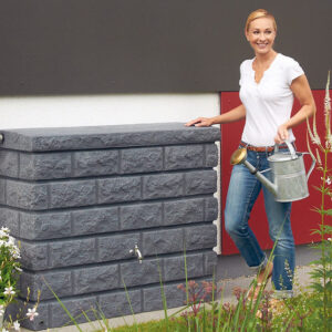 Vesisäiliö Rocky Dark Granite 400 L