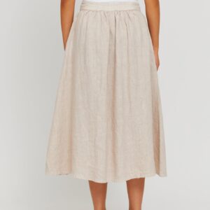 Lorette Linen Skirt