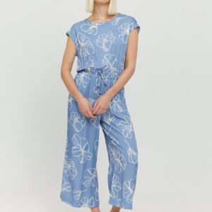 Marisa Kuvioitu Jumpsuit Sininen