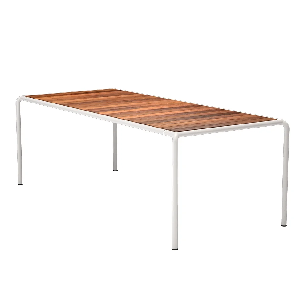 Houe, AVANTI Ruokapöytä 222x98 cm tuhka/valkoinen