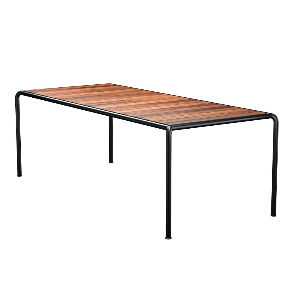 Houe, AVANTI Ruokapöytä 222x98 cm saarni/musta