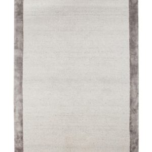 K/M Oran villamatto 160x230 cm hopea/valkoinen