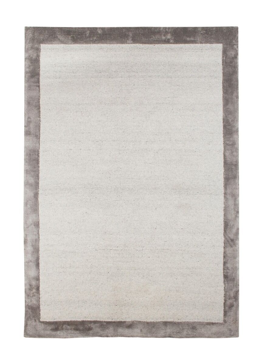 K/M Oran villamatto 160x230 cm hopea/valkoinen
