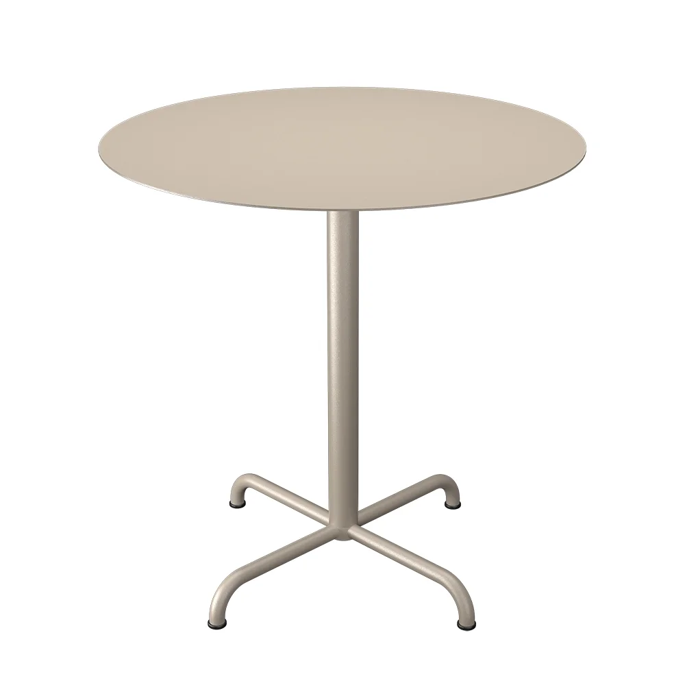 Houe, PICO Sohvapöytä Ø74 cm, 4 jalkapohjaa Beige
