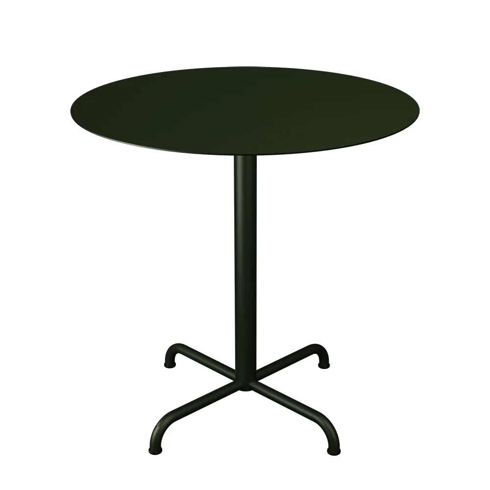 Houe, PICO Sohvapöytä Ø74 cm, 4 jalkapohjaa Olive green