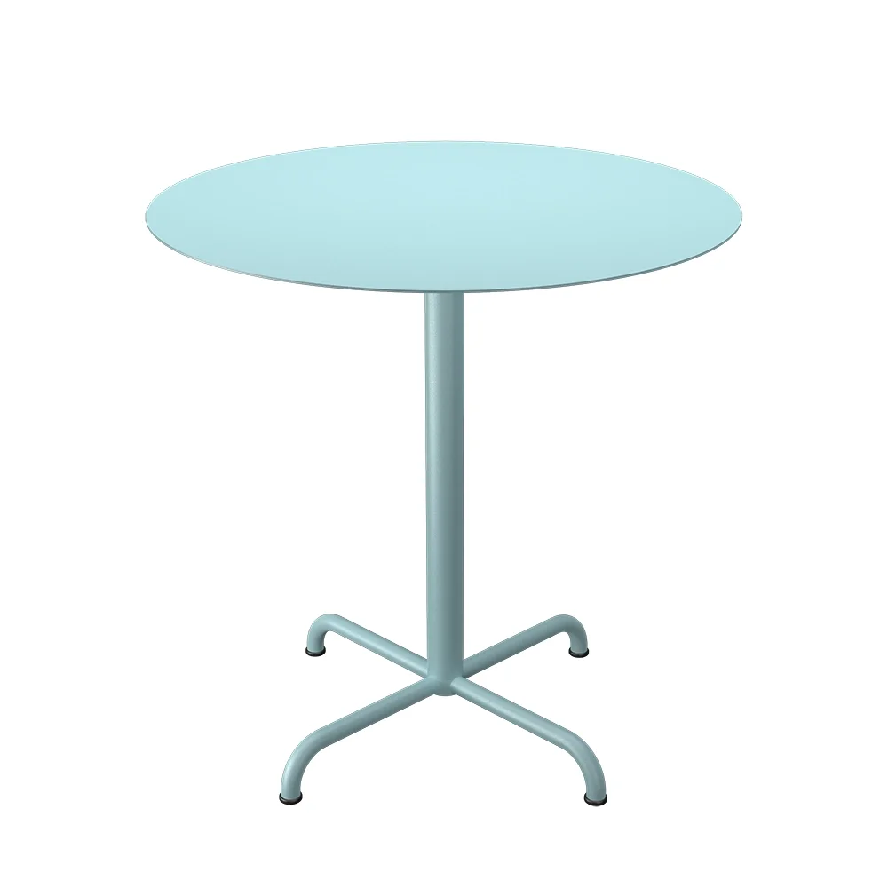 Houe, PICO Sohvapöytä Ø74 cm, 4 jalkapohjaa Ice Blue