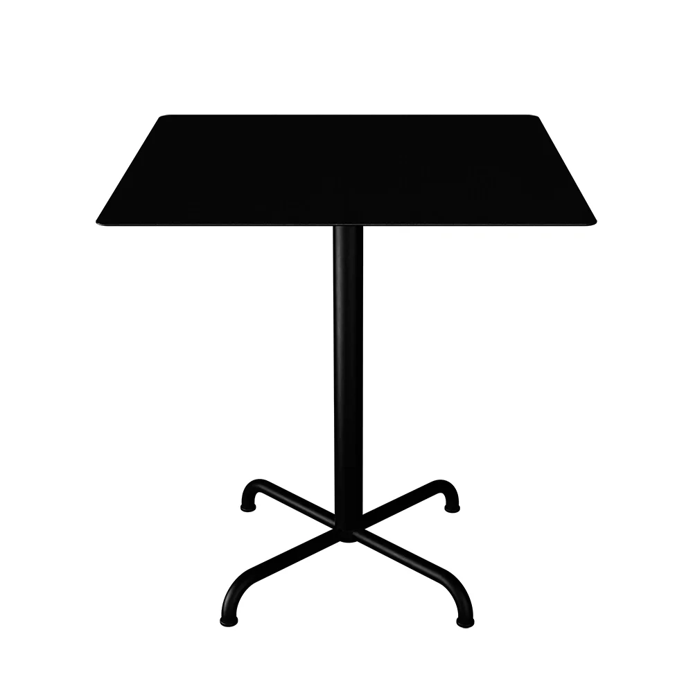 Houe, PICO Cafe-pöytä 70x70 cm, pohja 4 jalkaa musta