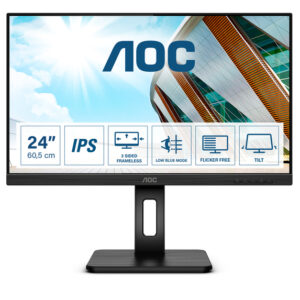 AOC 24" 24P2Q, Full HD, IPS -näyttö