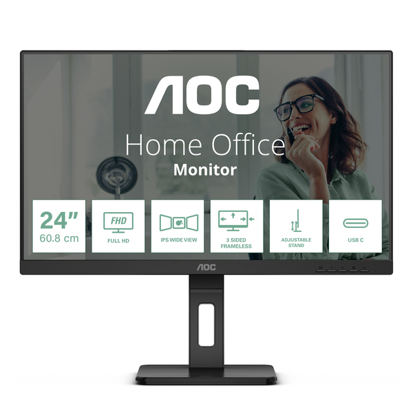 AOC 24" 24P3CV Full HD, USB-C, IPS -näyttö