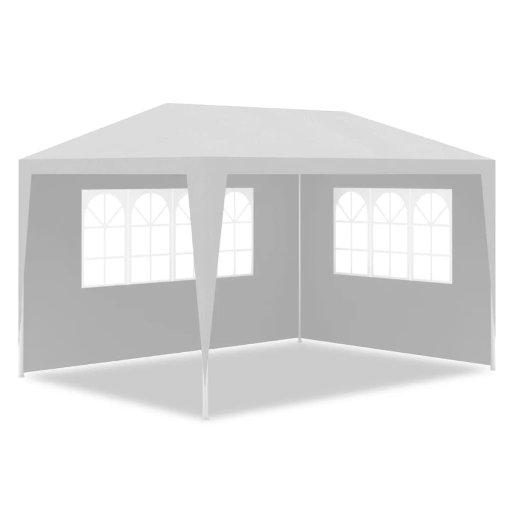 Juhlateltta 3x4 m valkoinen - Valkoinen