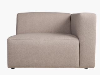 Juno moduulisohvaosa 1,5-istuttava käsinoja vasen beige
