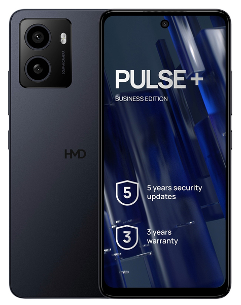 HMD PULSE+ DS TA-1602 6/128 Gt, Android-puhelin, Sininen Business Edition