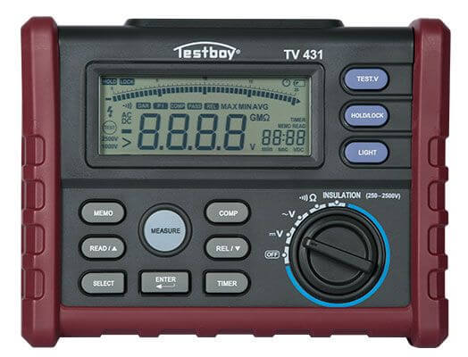 Eristysvastusmittari Testboy TV 431